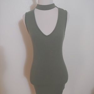Green bodycon